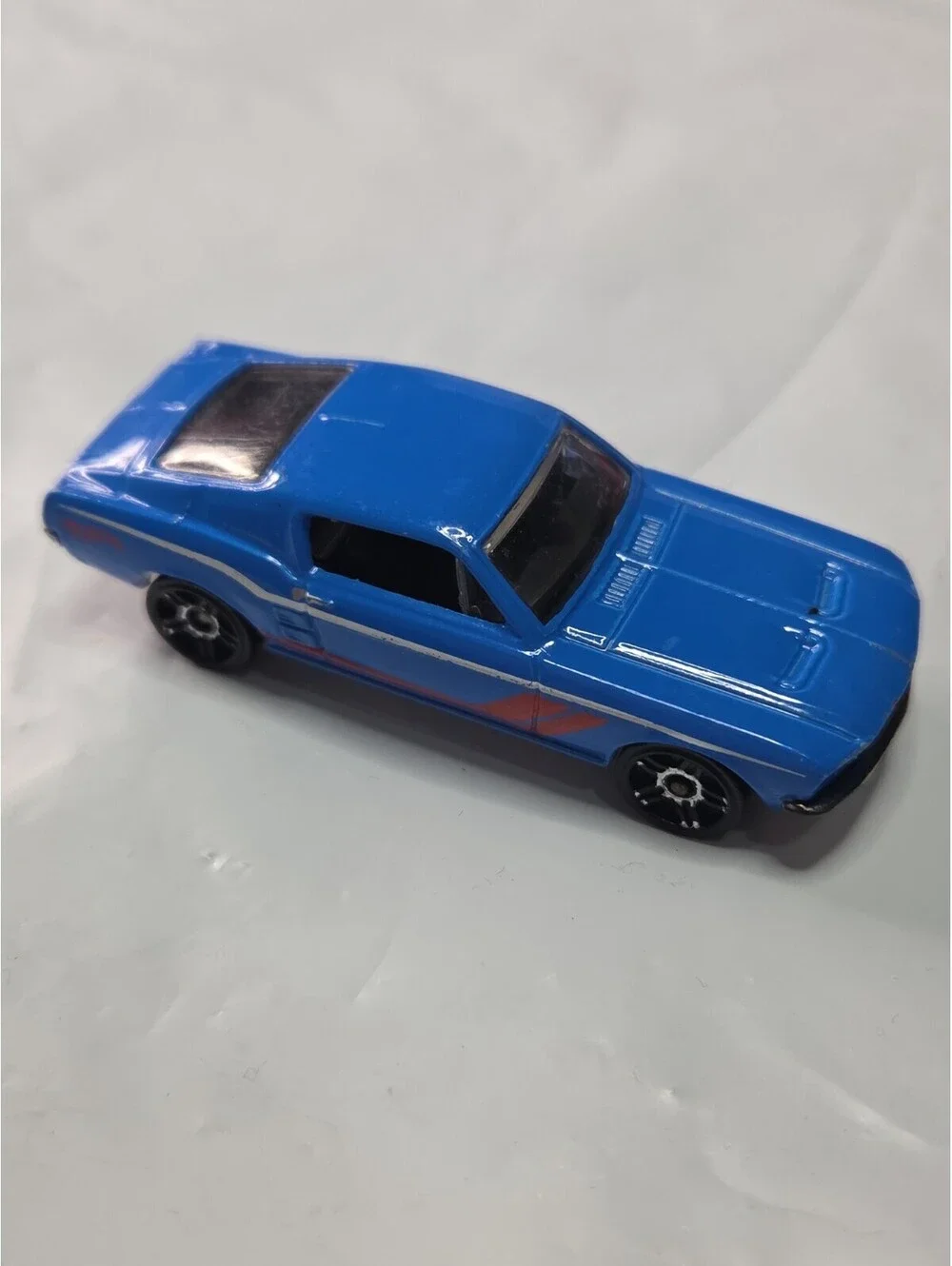 Hot Wheels Ford Mustang 1967 Car Blue